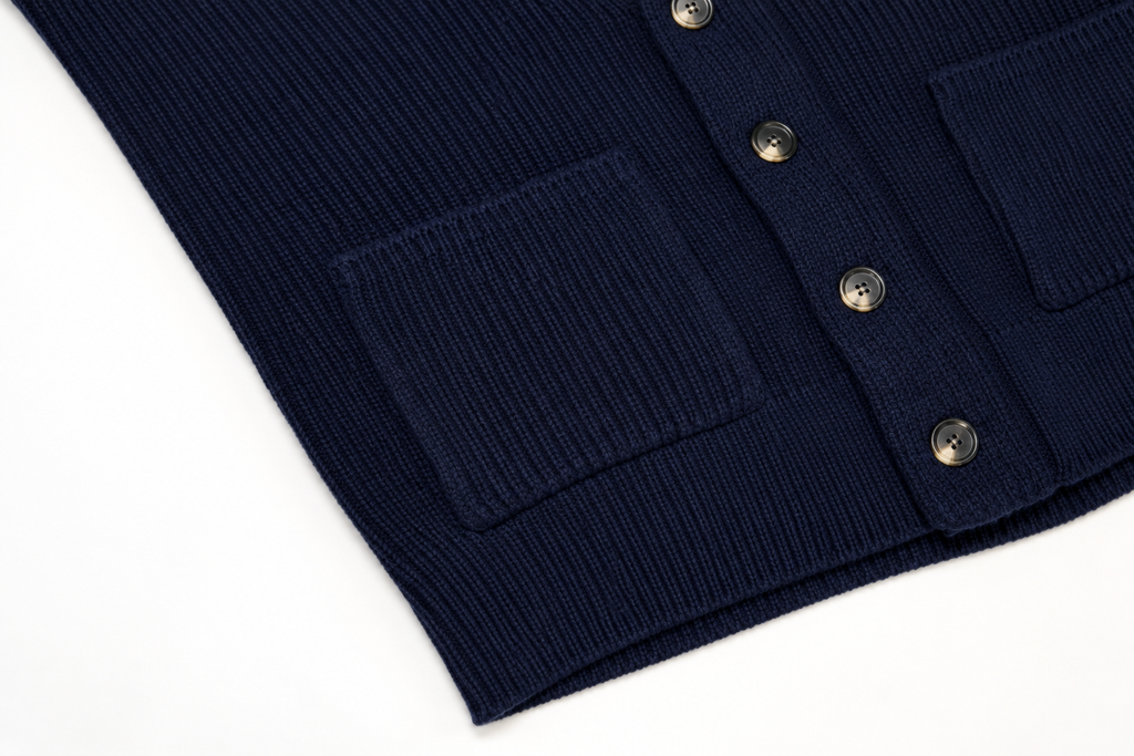 Moretta Wool McQueen Jacket Navy