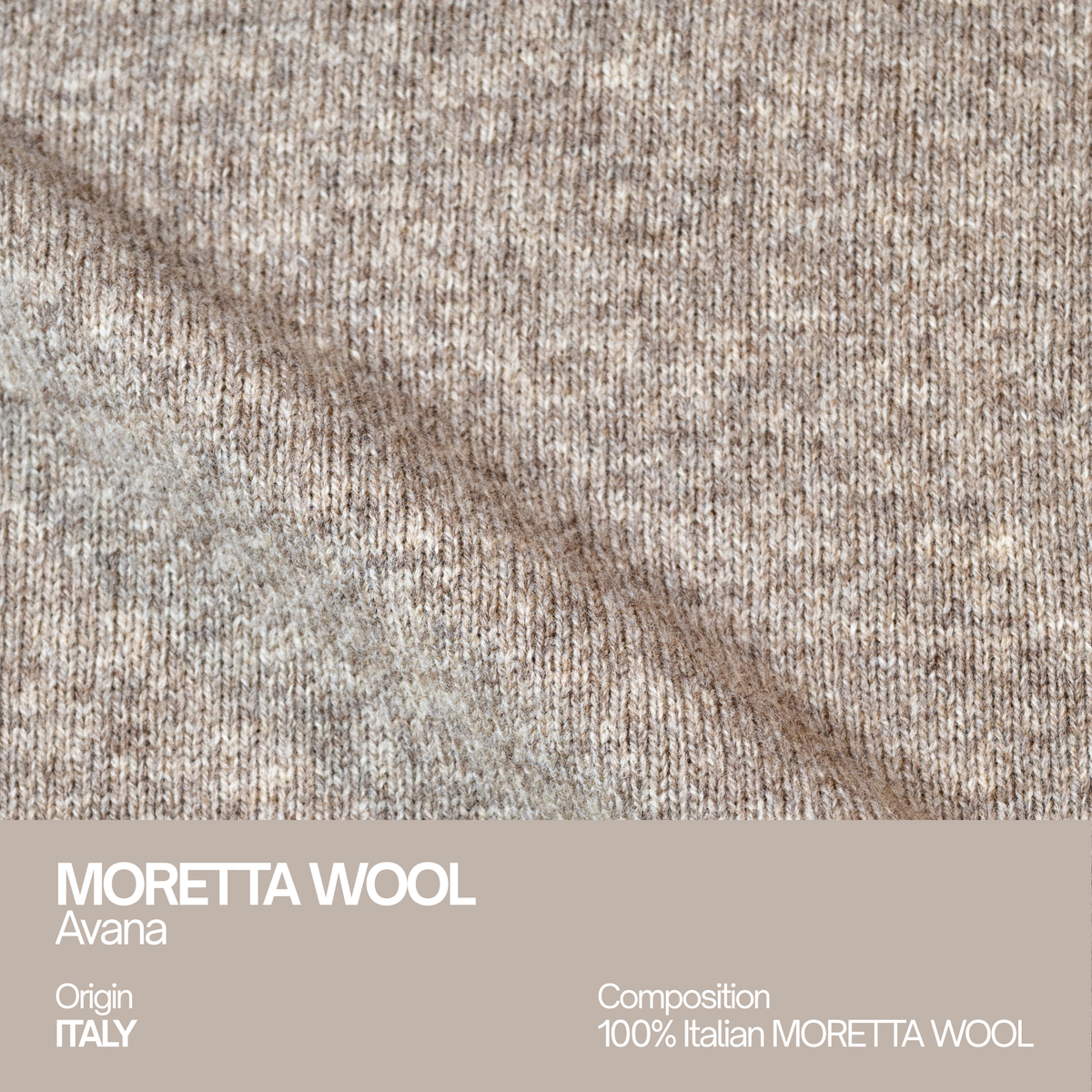 Moretta Wool Polo Avana