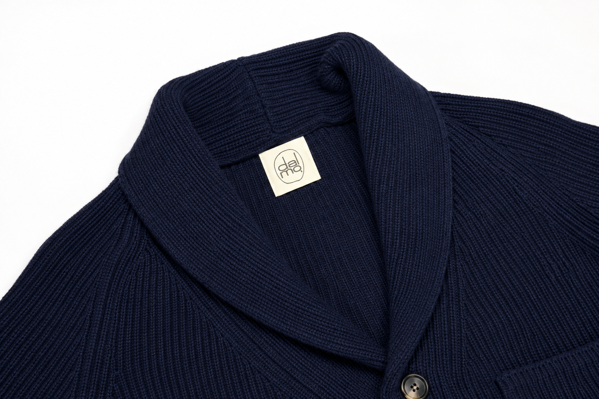 Moretta Wool McQueen Jacket Navy