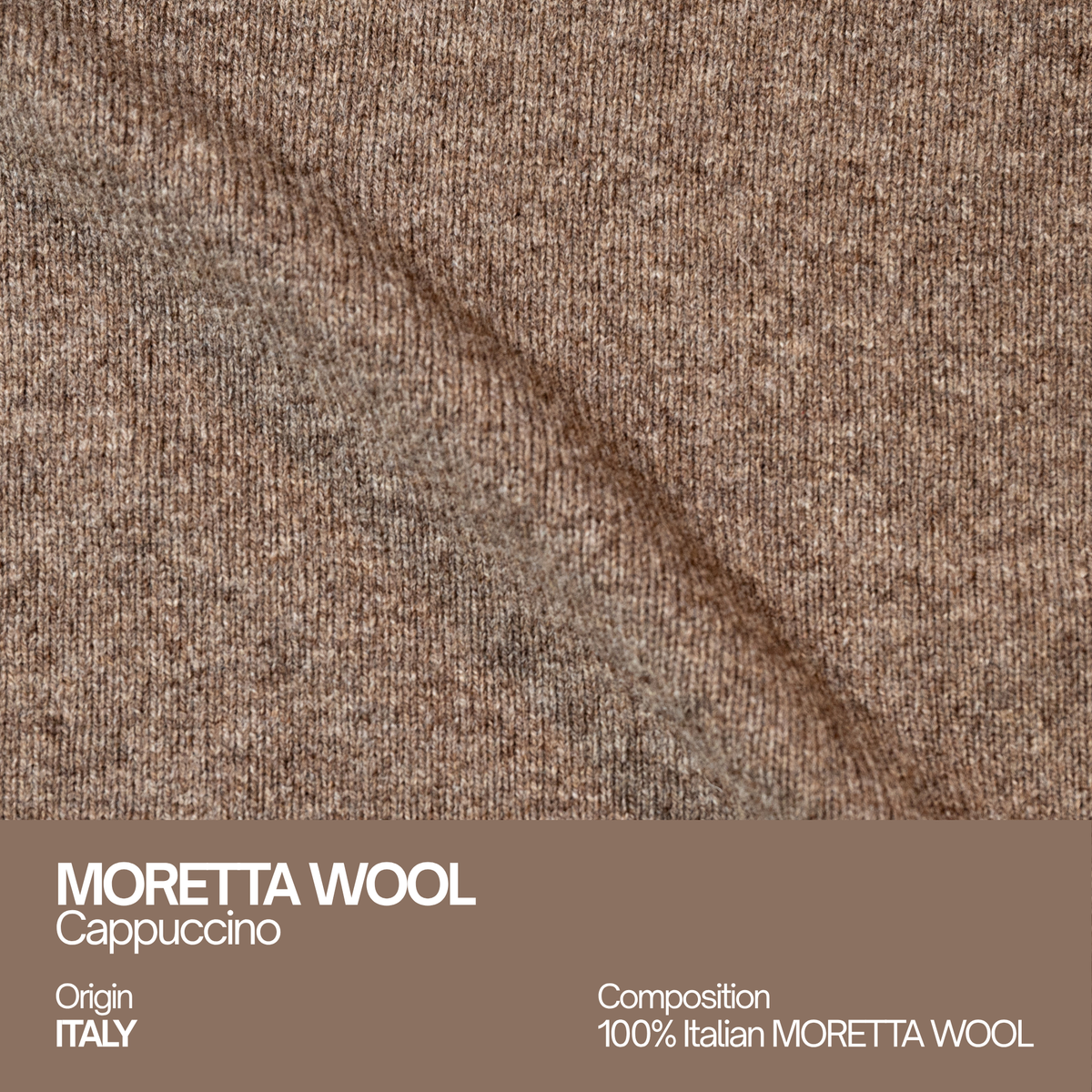 Moretta Wool Polo Cappuccino