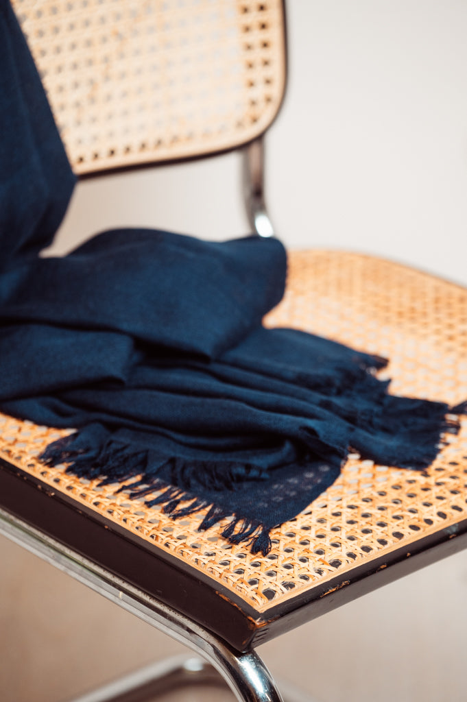 Dalmo Hand-Framed Stole Navy
