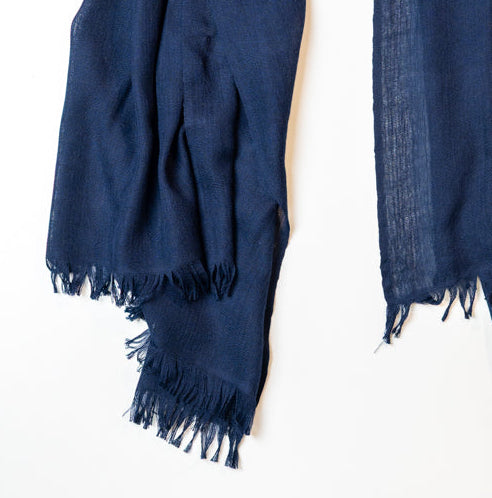 Dalmo Hand-Framed Stole Navy