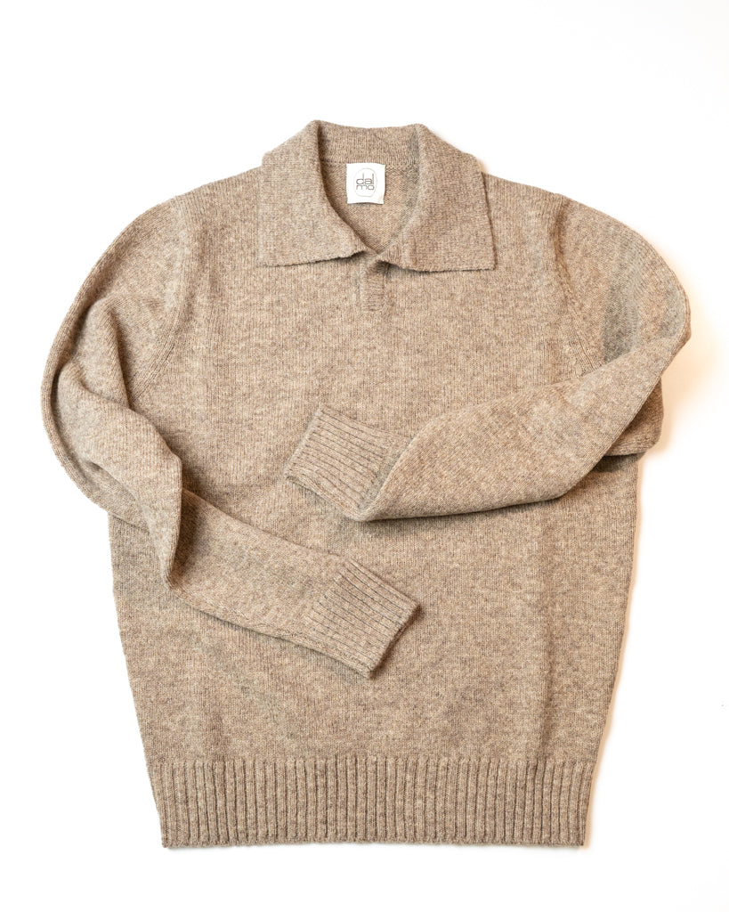 Moretta Wool Polo Avana