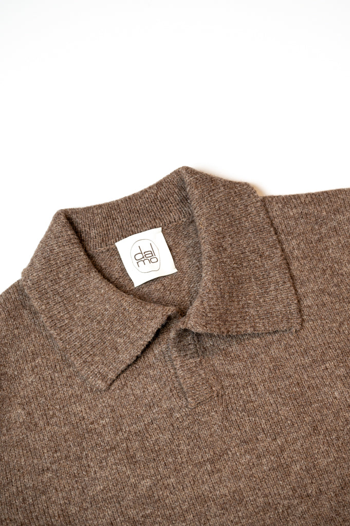 Moretta Wool Polo Cappuccino