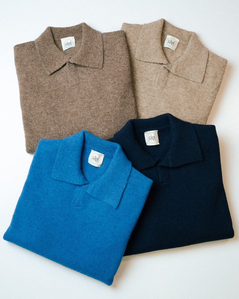 Moretta Wool Polo Avana