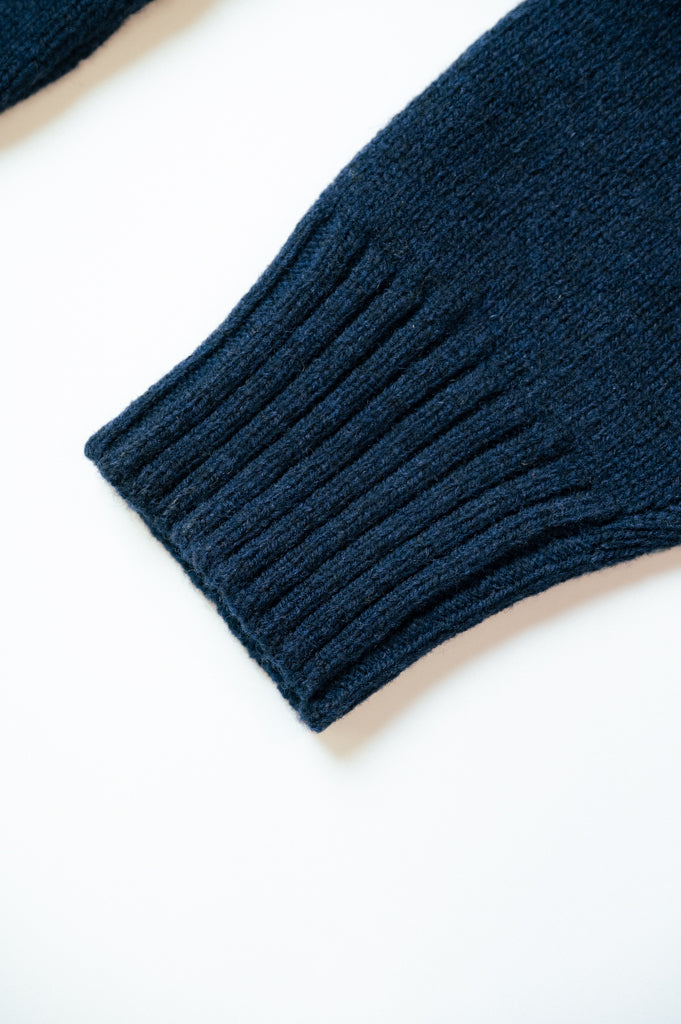Moretta Wool Crewneck Navy