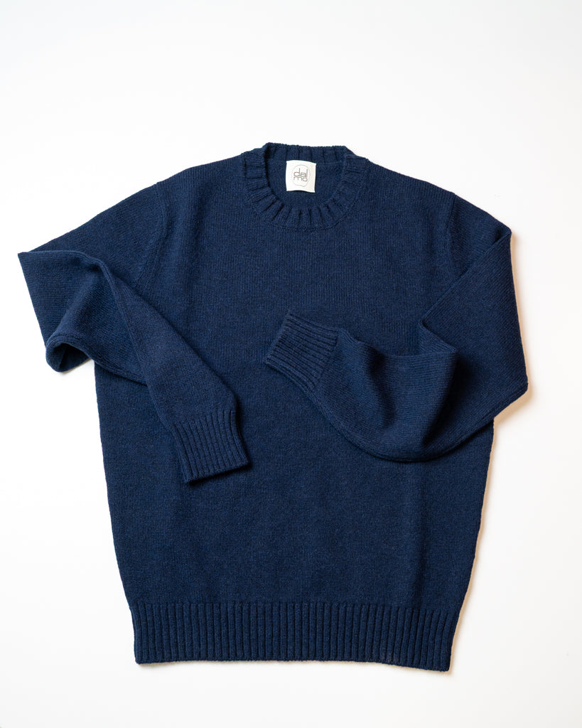 Moretta Wool Crewneck Navy
