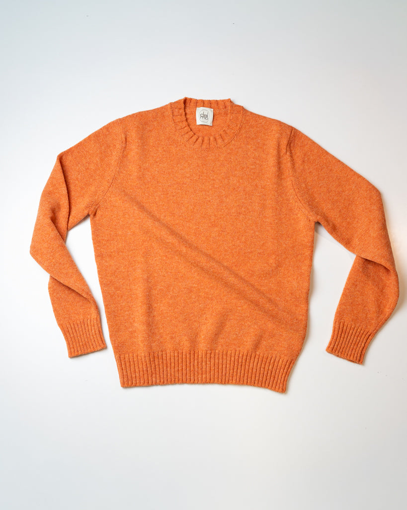 Moretta Wool Crewneck Mandarino