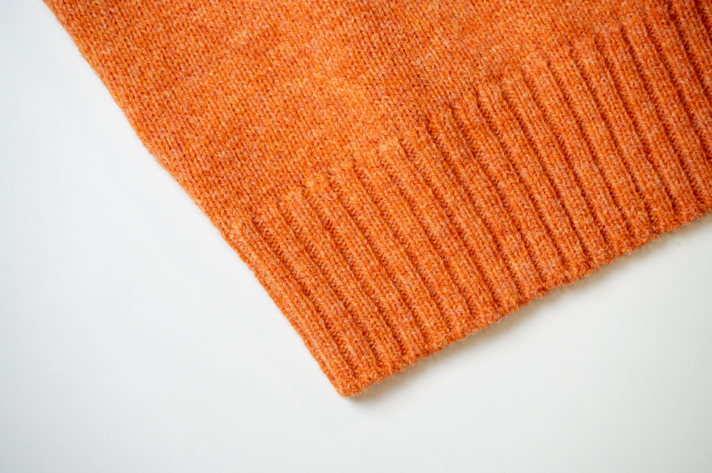 Moretta Wool Crewneck Mandarino