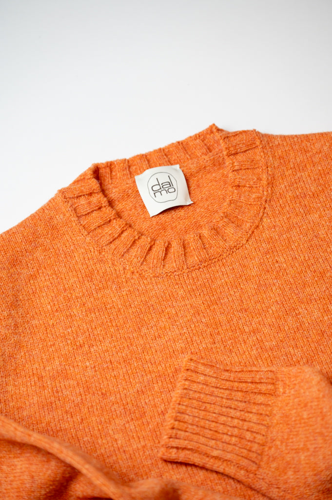 Moretta Wool Crewneck Mandarino