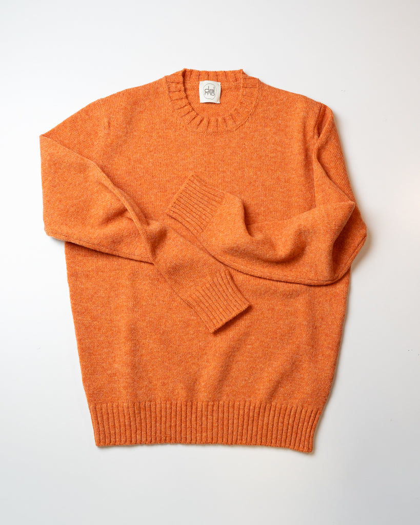 Moretta Wool Crewneck Mandarino