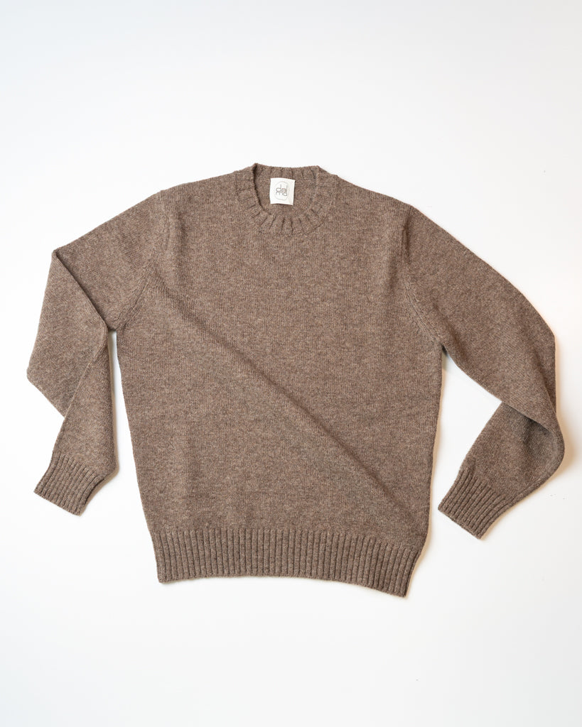 Moretta Wool Crewneck Cappuccino