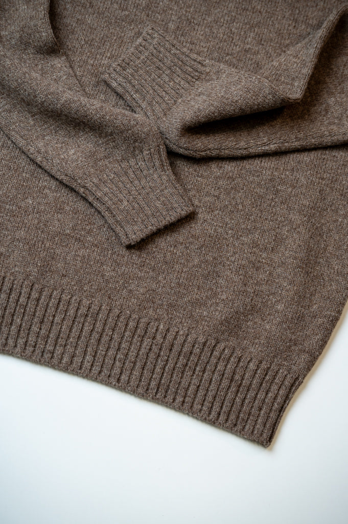 Moretta Wool Crewneck Cappuccino