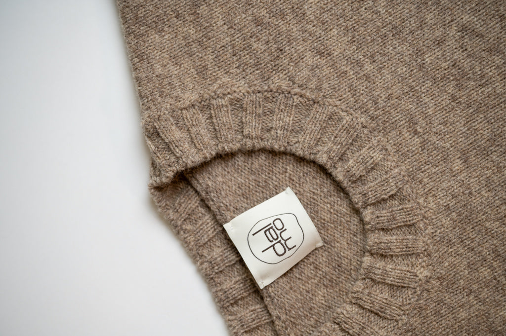 Moretta Wool Crewneck Avana