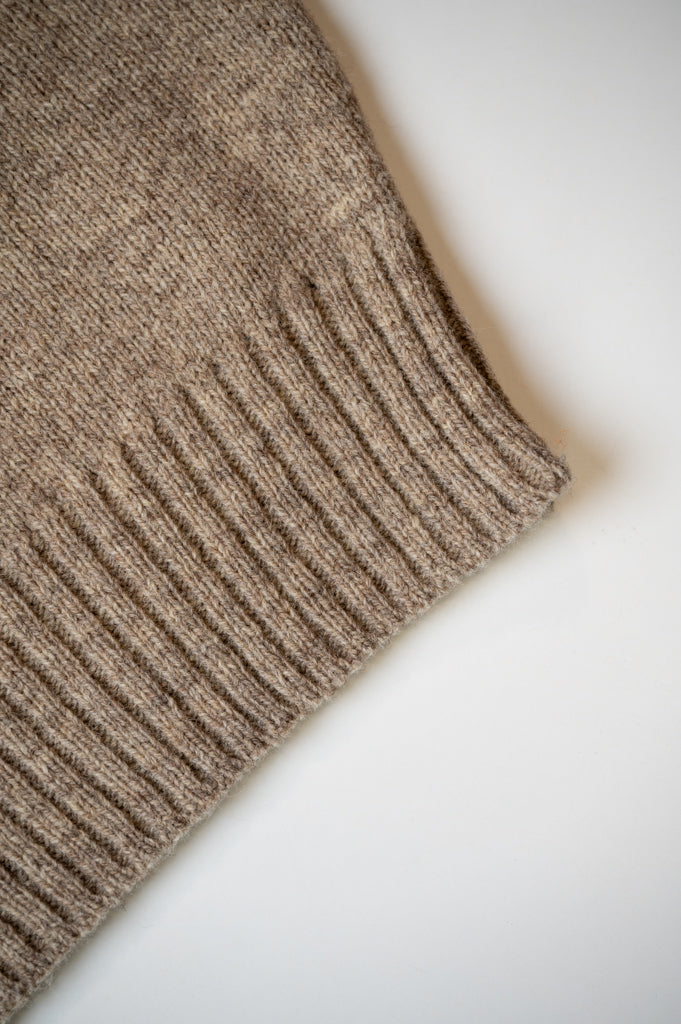 Moretta Wool Crewneck Avana