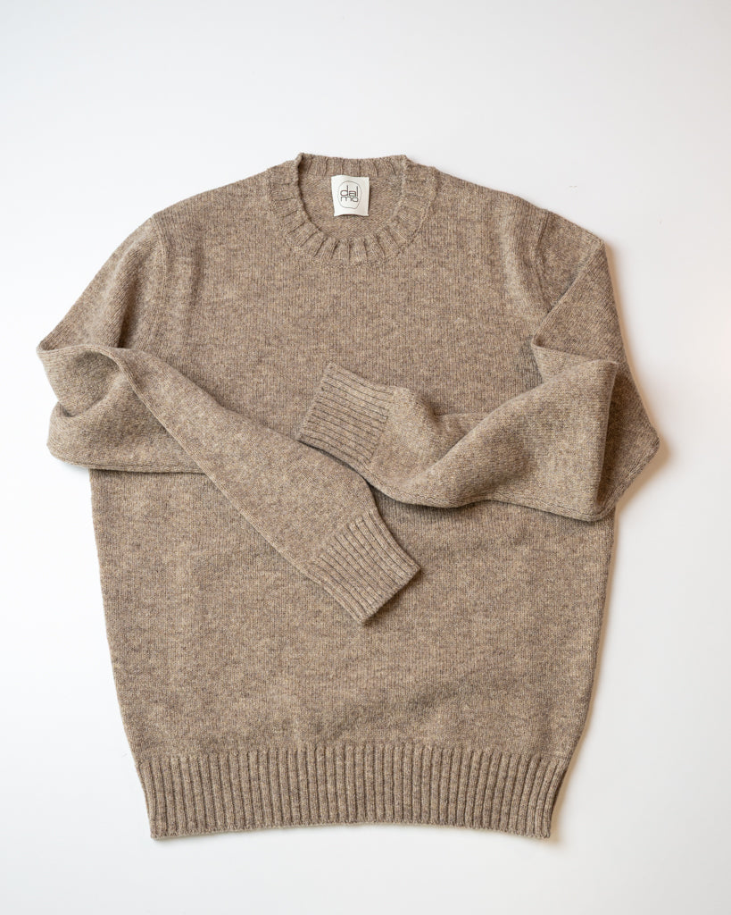 Moretta Wool Crewneck Avana