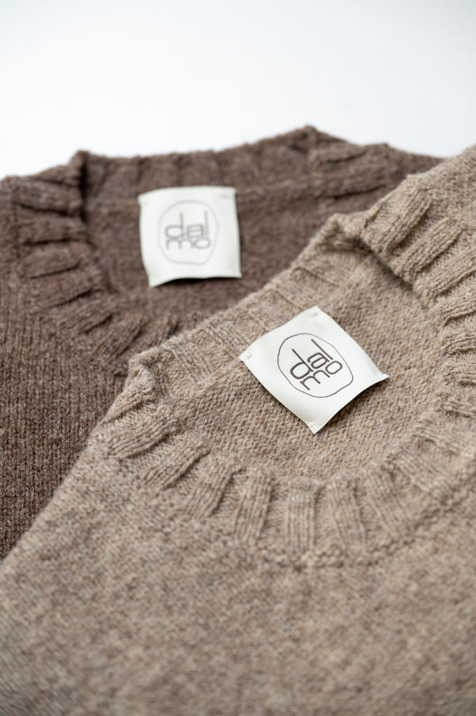 Moretta Wool Crewneck Cappuccino