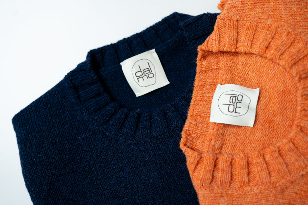 Moretta Wool Crewneck Navy