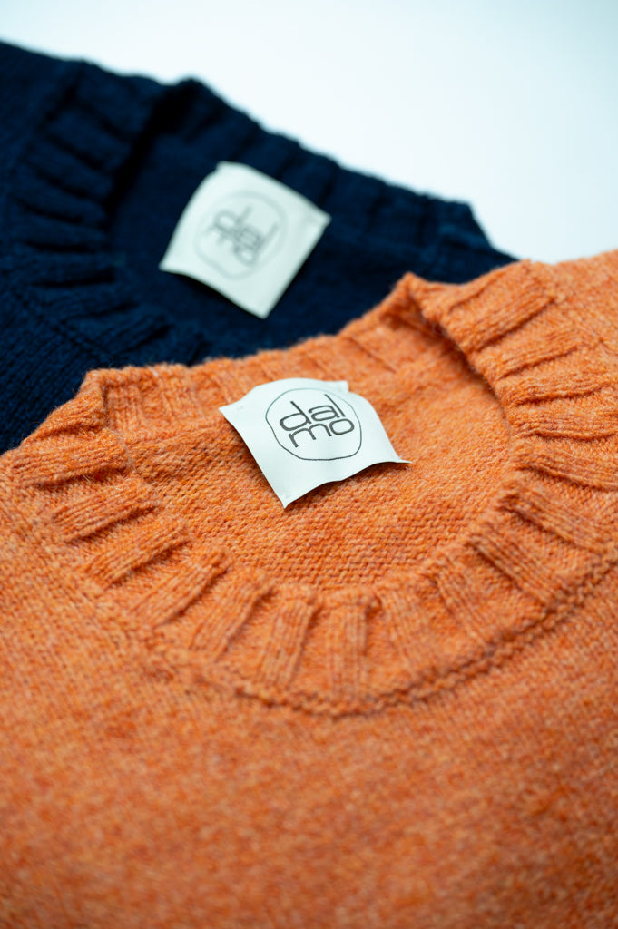 Moretta Wool Crewneck Mandarino